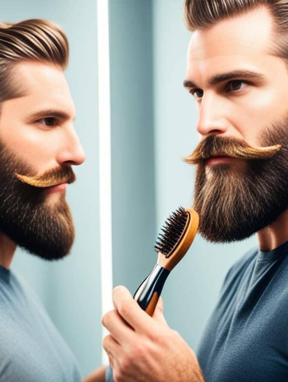 Beard brush