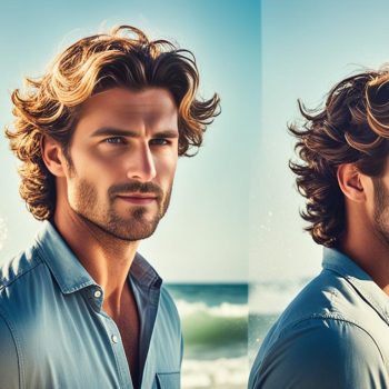 Male short wavy hairstyles