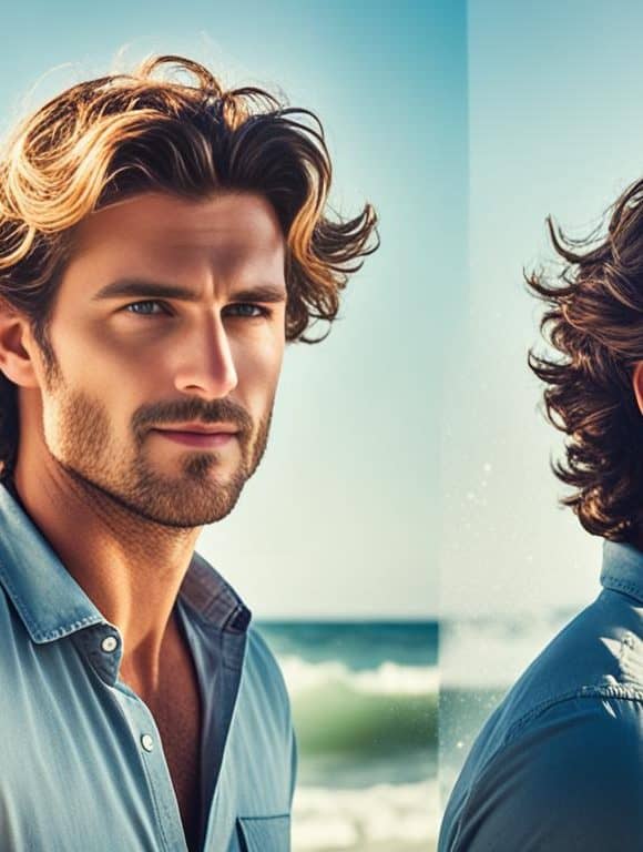 Male short wavy hairstyles