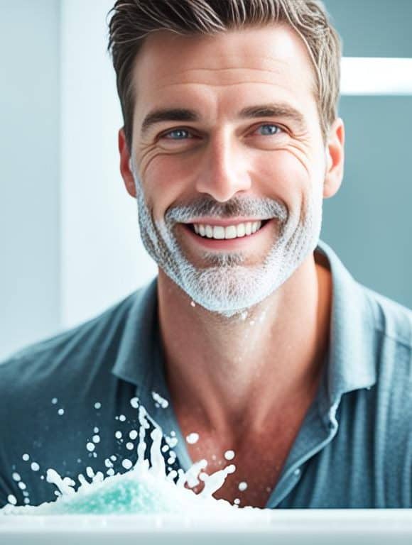 Men's exfoliator